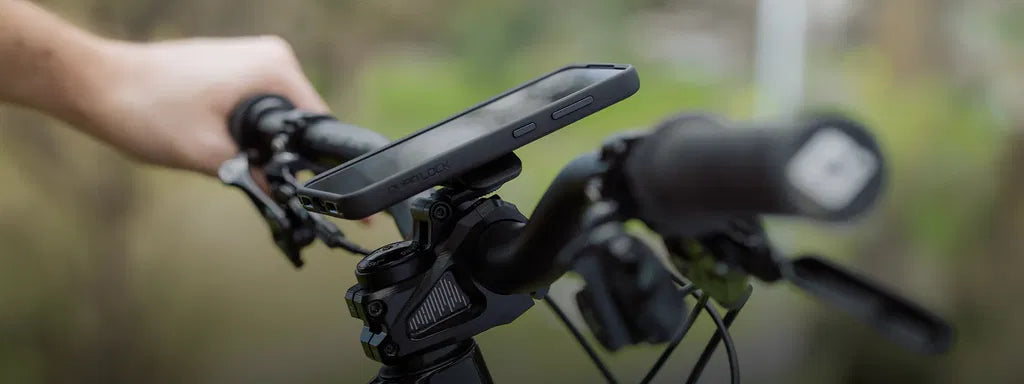 Quad Lock Stem Cap Mount - Den perfekte mobiltelefonholder til dine cykeleventyr
