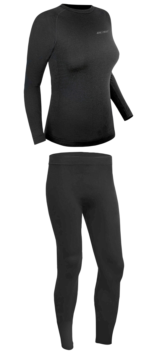 Buse Dameundertøjssæt 3D Comfort Sort