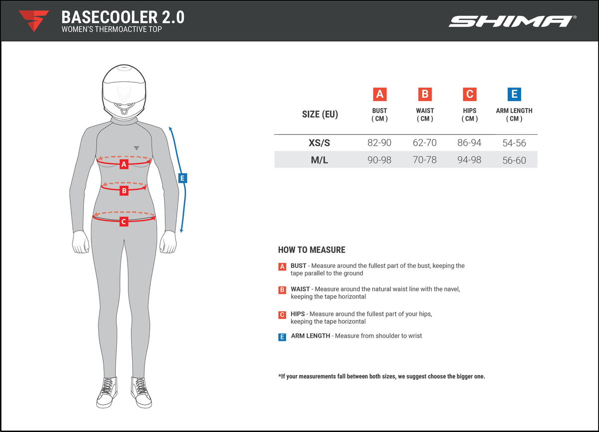 Shima dameundertrøje Basecooler 2.0